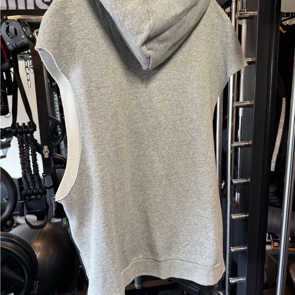 Nike Gray Hoodie with Black Accents - Picture 3 of 3